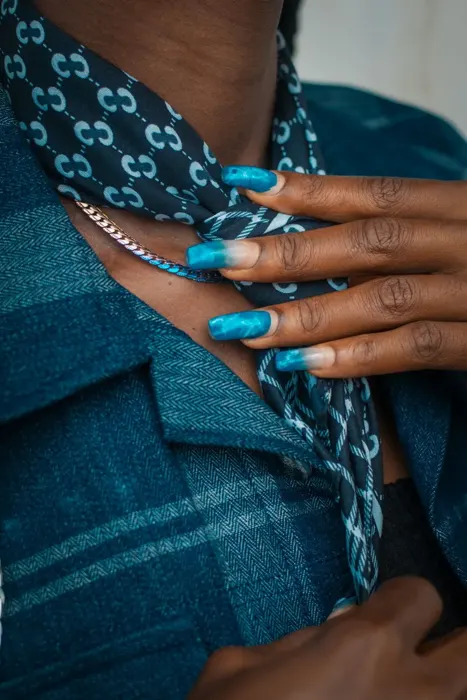 Blue polish inspiration — inspiration photograph