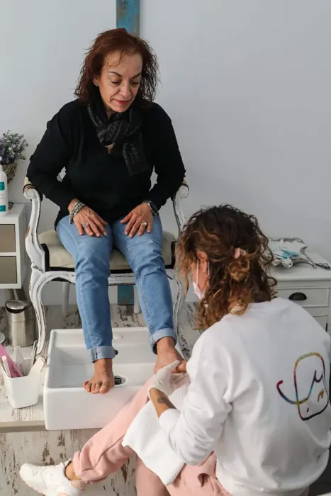 A relaxing pedicure — inspiration photograph