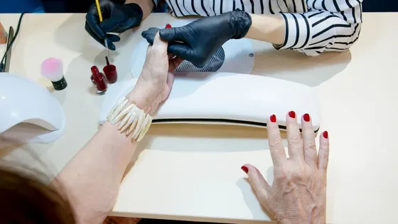 A manicure moment — inspiration photograph